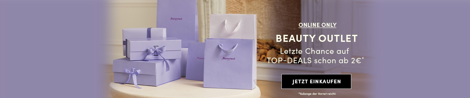 Online Only Beauty Outlet - Letzte Chance auf Top-Deals schon ab 2 €* *Solange der Vorrat reicht.